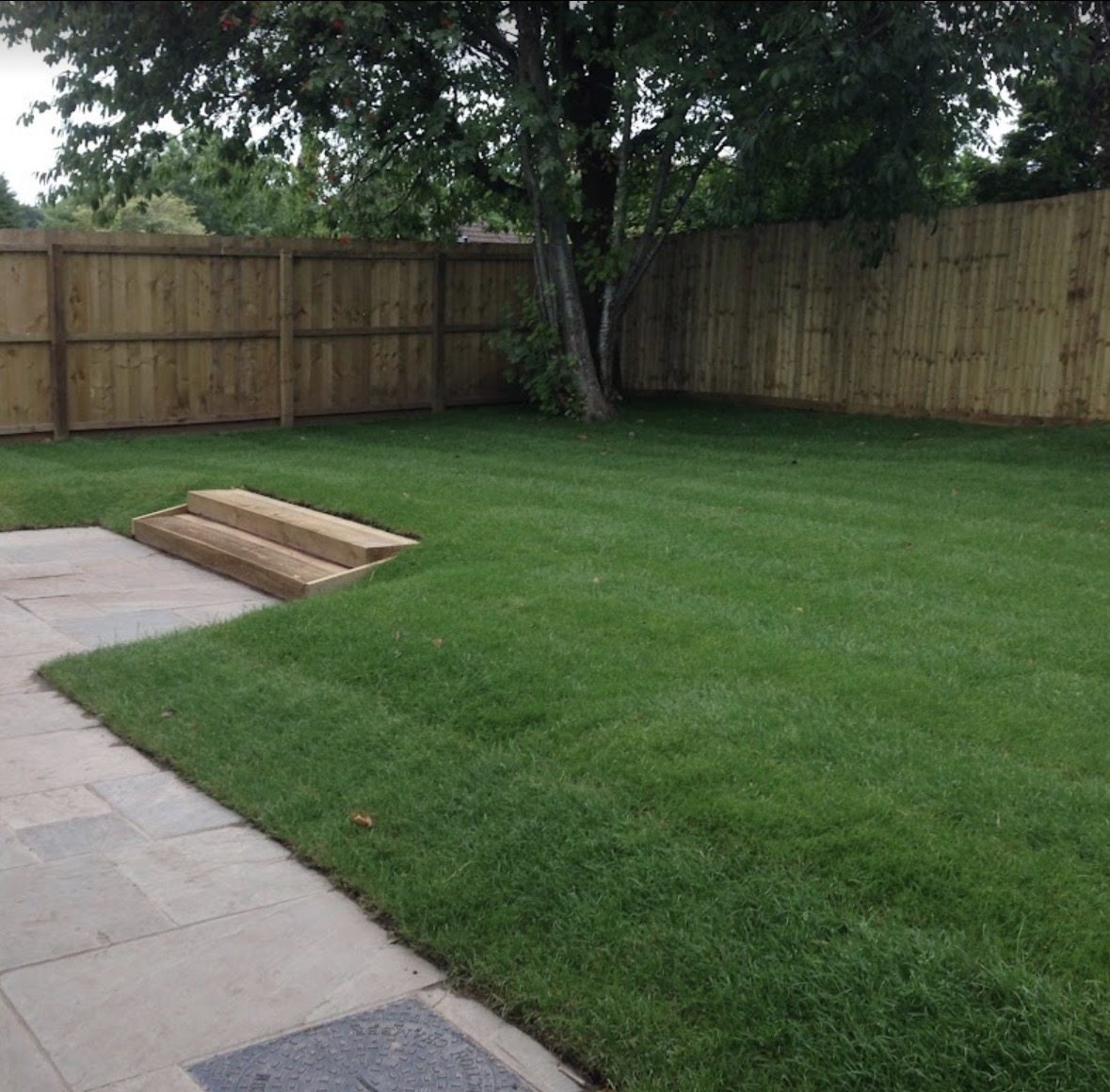 Roots & Lawns garden project in Ayrshire